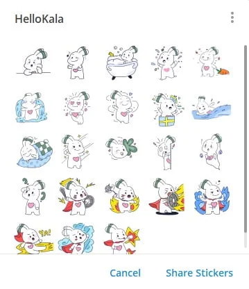 sticker kala