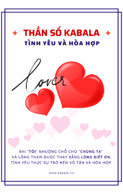 Thần Số Kabala: Tình Yêu Và Hòa Hợp [Ebook] (+AI)