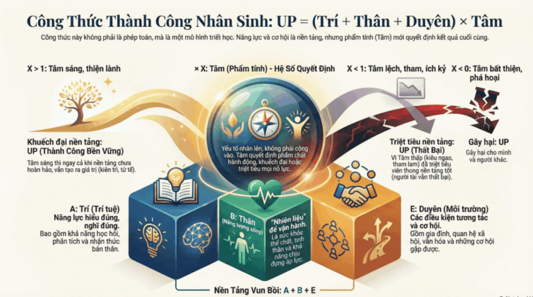 UP — Bí mật đằng sau thành công: một lăng kính triết học